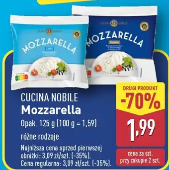 ALDI CUCINA NOBILE Mozzarella oferta