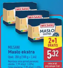 ALDI MILSANI Masło ekstra oferta