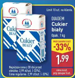 ALDI DIADEM Cukier biały oferta