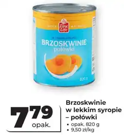 Odido Fine Life Brzoskwinie w lekkim syropie - połówki oferta