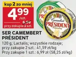 Stokrotka Optima Président Ser Camembert orzech 120 g oferta