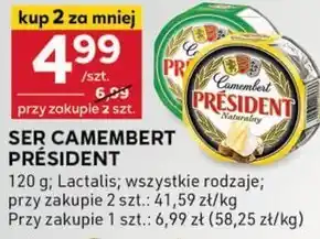 Stokrotka Optima Président Ser Camembert orzech 120 g oferta