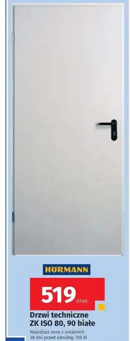 Bat Drzwi techniczne Białe oferta