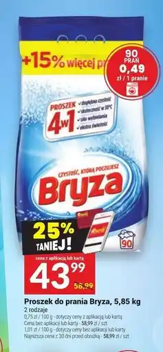 Twój Market Proszek do prania Bryza oferta