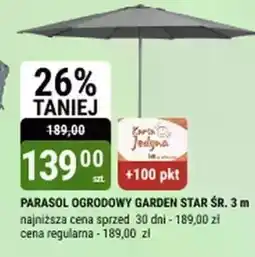 bi1 Parasol ogrodowy Garden Star oferta