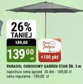 bi1 Parasol ogrodowy Garden Star oferta