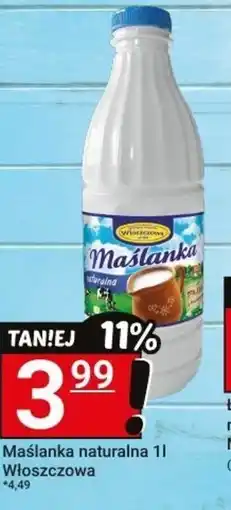 Hitpol Włoszczowa Maślanka naturalna 1000 g oferta