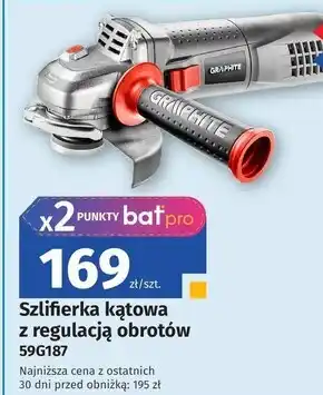 Bat Szlifierka kątowa Graphite oferta
