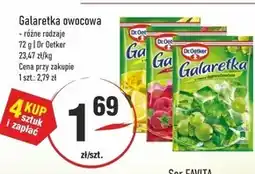 Sedal Galaretka słodka Dr. Oetker oferta