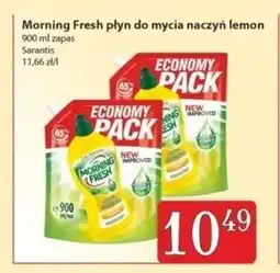 Społem Morning Fresh Lemon Skoncentrowany płyn do mycia naczyń opakowanie uzupełniające 900 ml oferta