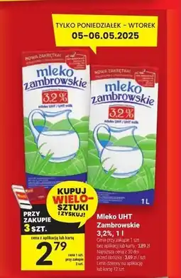 Twój Market Mleko Zambrowskie oferta