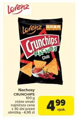 Carrefour Nachosy Crunchips oferta