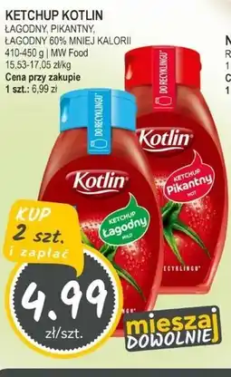 Słoneczko Kotlin Ketchup łagodny 450 g oferta