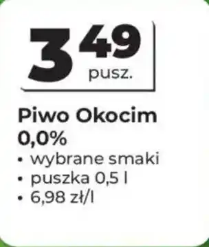 Odido Piwo Okocim 0,0% oferta