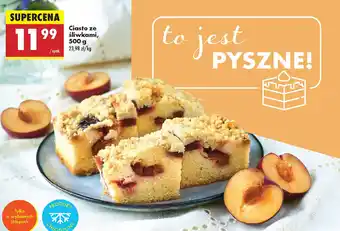 Biedronka Ciasto ze śliwkami oferta