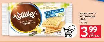 Selgros Wawel wafle bezcukrowe oferta