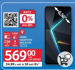 Selgros Nubia smartfon neo 8/256 oferta