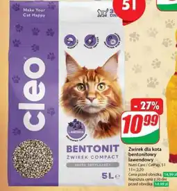 Dino Żwirek dla kota bentonitowy lawendowy oferta