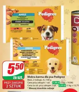 Dino Mokra karma dla psa Pedigree oferta