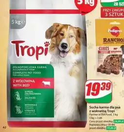 Dino Sucha karma dla psa z wołowiną Tropi oferta