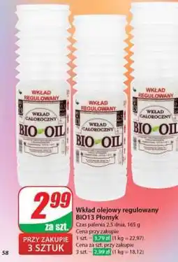Dino Wkład olejowy regulowany BIO13 Płomyk oferta