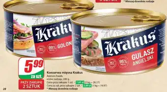 Dino Konserwa mięsna KRAKUS oferta