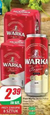 Dino Piwo Warka Jasne Pełne oferta
