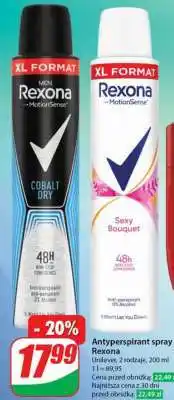 Dino Antyperspirant spray Rexona oferta