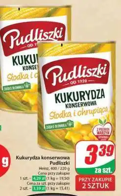 Dino Kukurydza konserwowa Pudliszki oferta