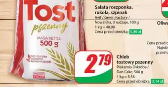 Dino chleb tostowy pszenny oferta