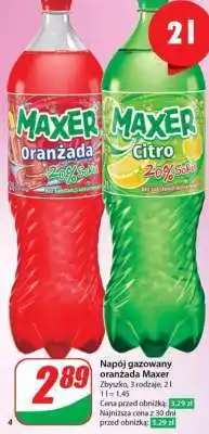 Dino Napój gazowany oranżada Maxer oferta