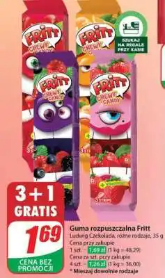 Dino Guma rozpuszczalna Fritt oferta