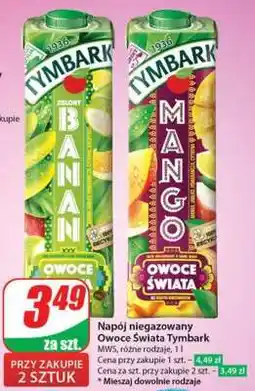 Dino Napój niegazowany Owoce Świata Tymbark oferta