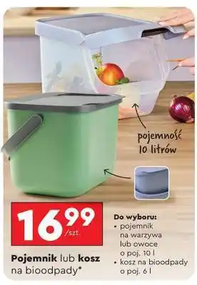 Biedronka Pojemnik lub kosz na bioodpady oferta