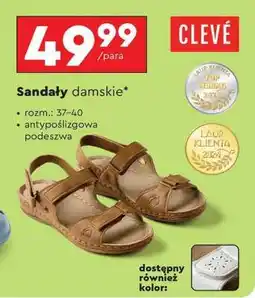 Biedronka Sandały damskie oferta
