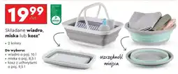 Biedronka Składane wiadro, miska lub kosz oferta