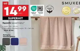 Biedronka Ręcznik bawełniany oferta