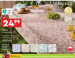 Biedronka Obrus z nadrukiem oferta