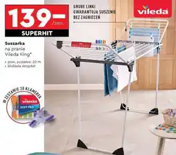 Biedronka Suszarka na pranie Vileda King oferta