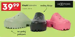 Biedronka Klapki damskie oferta