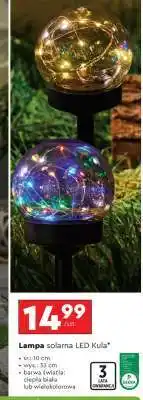 Biedronka Lampa solarna LED Kula oferta