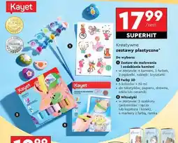Biedronka Kreatywne zestawy plastyczne oferta