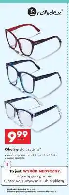 Biedronka Okulary do czytania oferta