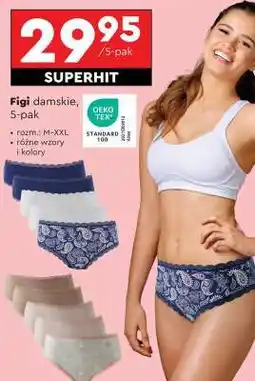 Biedronka Figi damskie, 5-pak oferta