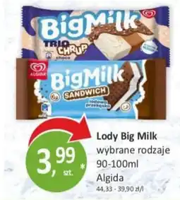 Passa Lody Big Milk Algida oferta