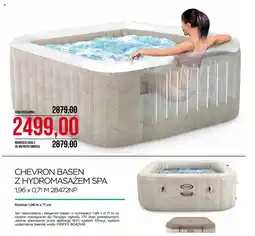 Abra Chevron basen z hydromasażem spa oferta