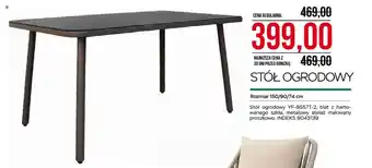 Abra Stół ogrodowy oferta