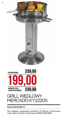 Abra Grill węglowy mercado ky2220s oferta