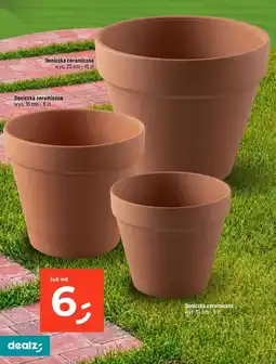 Dealz Doniczka ceramiczna oferta