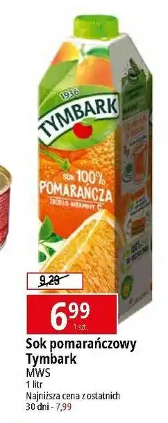 E.Leclerc Sok pomarańczowy Tymbark oferta